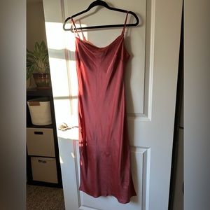 Express Silk Slip Dress